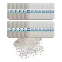 GENERICO - Pack 20 Unidades Cloro Granulado Para Piscina, Pote 1kg
