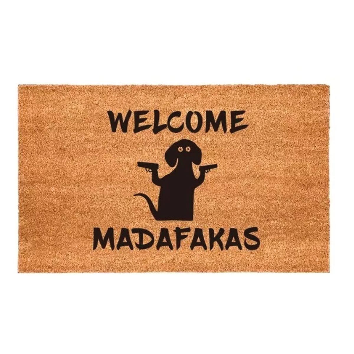 KOKOMAT - Choapino Biodegradable 45cm x75cm Welcome perro madafakas