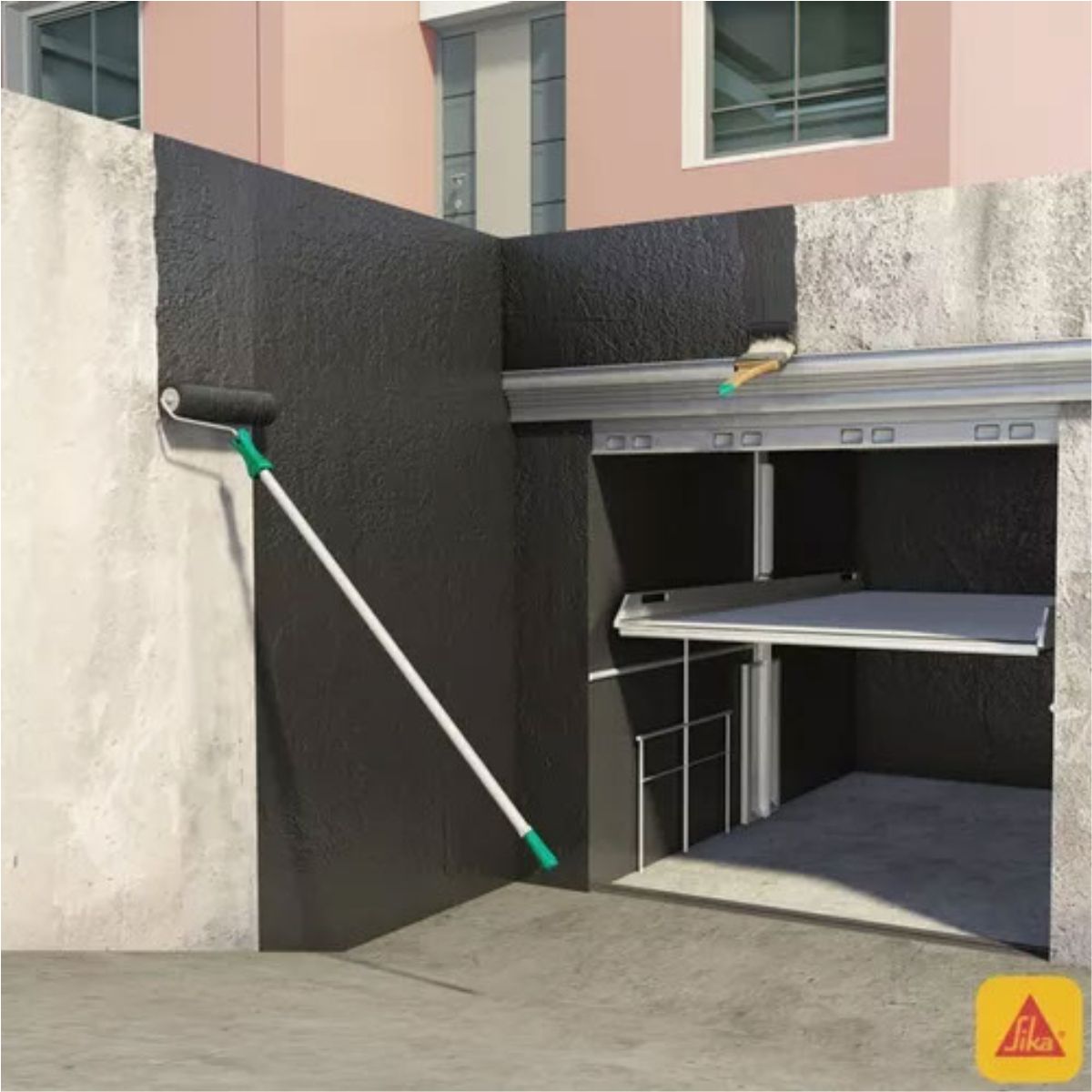 GENERICO - Impermeabilizante Asfalitroico 1 gl Sika