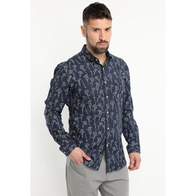 Imagen 1 del producto Camisa Oxford Estampada Azul marino