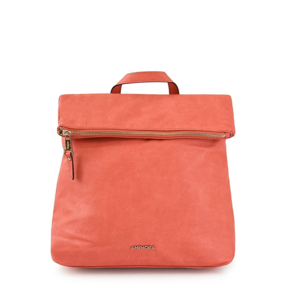 AMPHORA - Mochila vilma grande coral