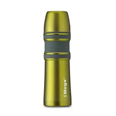 MEGA - Termo Megaslim Ii 1,0 Lt Acero Color Pistacho/Negro