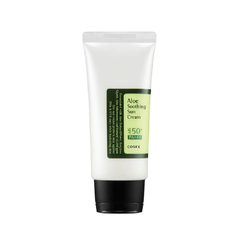 COSRX - Protector Solar Coreano Aloe Soothing Sun Cream SPF50 Calmante.