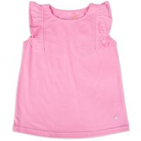 Polera Manga Corta Niña Rosado