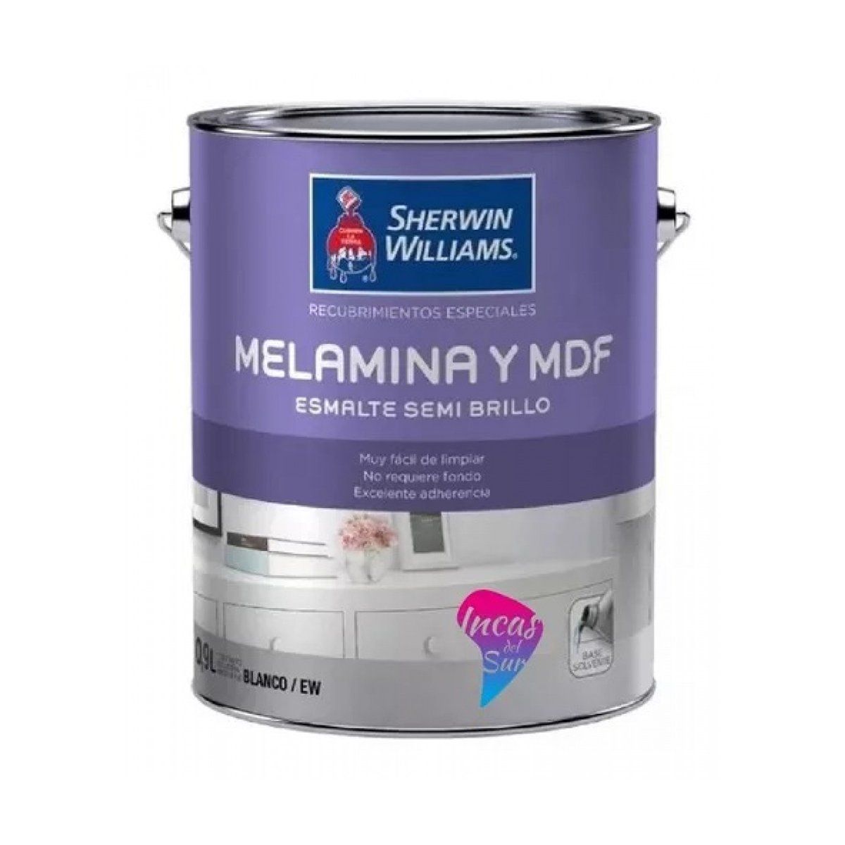 SHERWIN WILLIAMS - Esmalte sintético para melamina y MDF Sherwin Williams