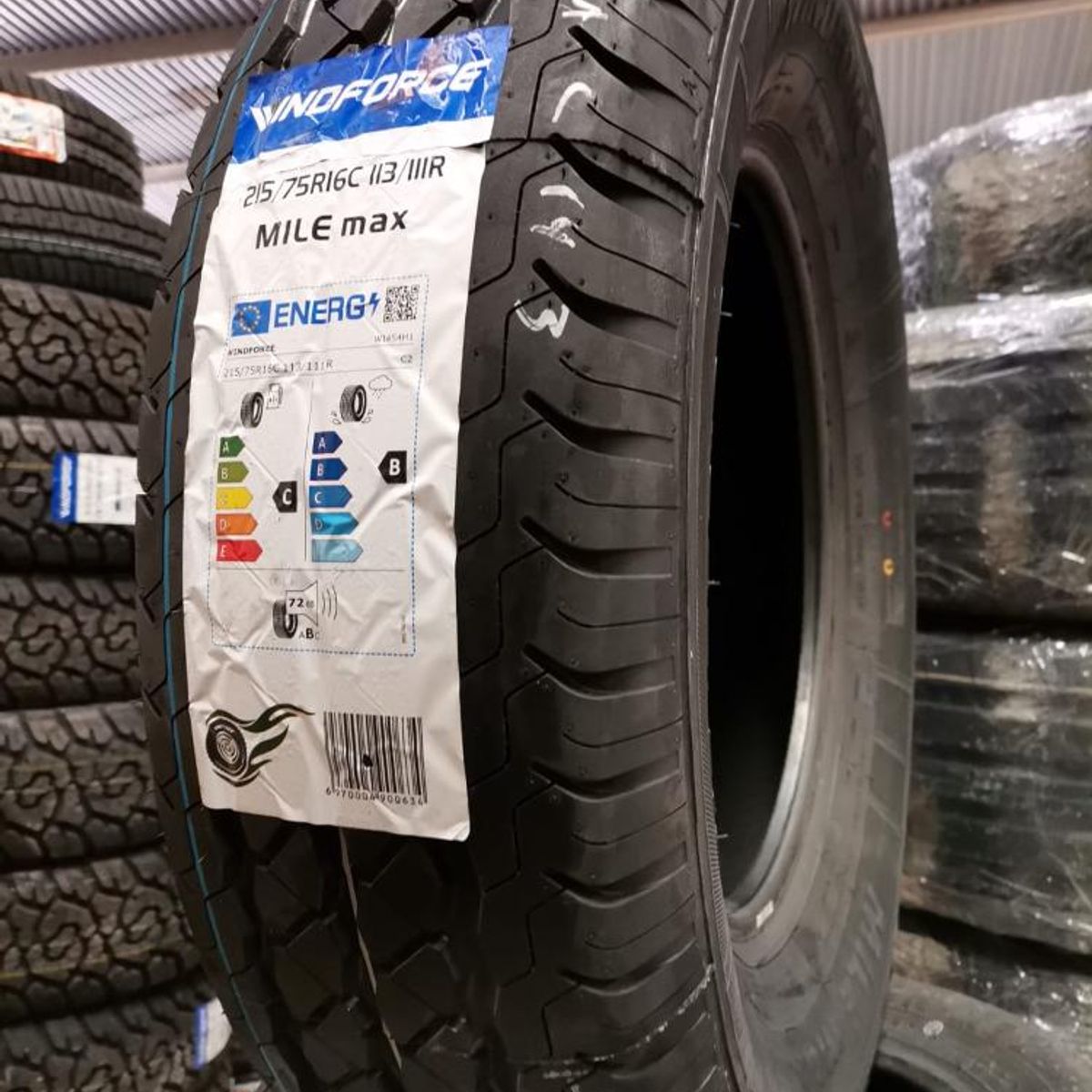 WINDFORCE - Neumatico 21575 R16c Windforce Mile Max 113111r 8pr