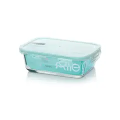 ALLEGRA - Contenedor Hermético Vidrio Rectangular De 1 Litro