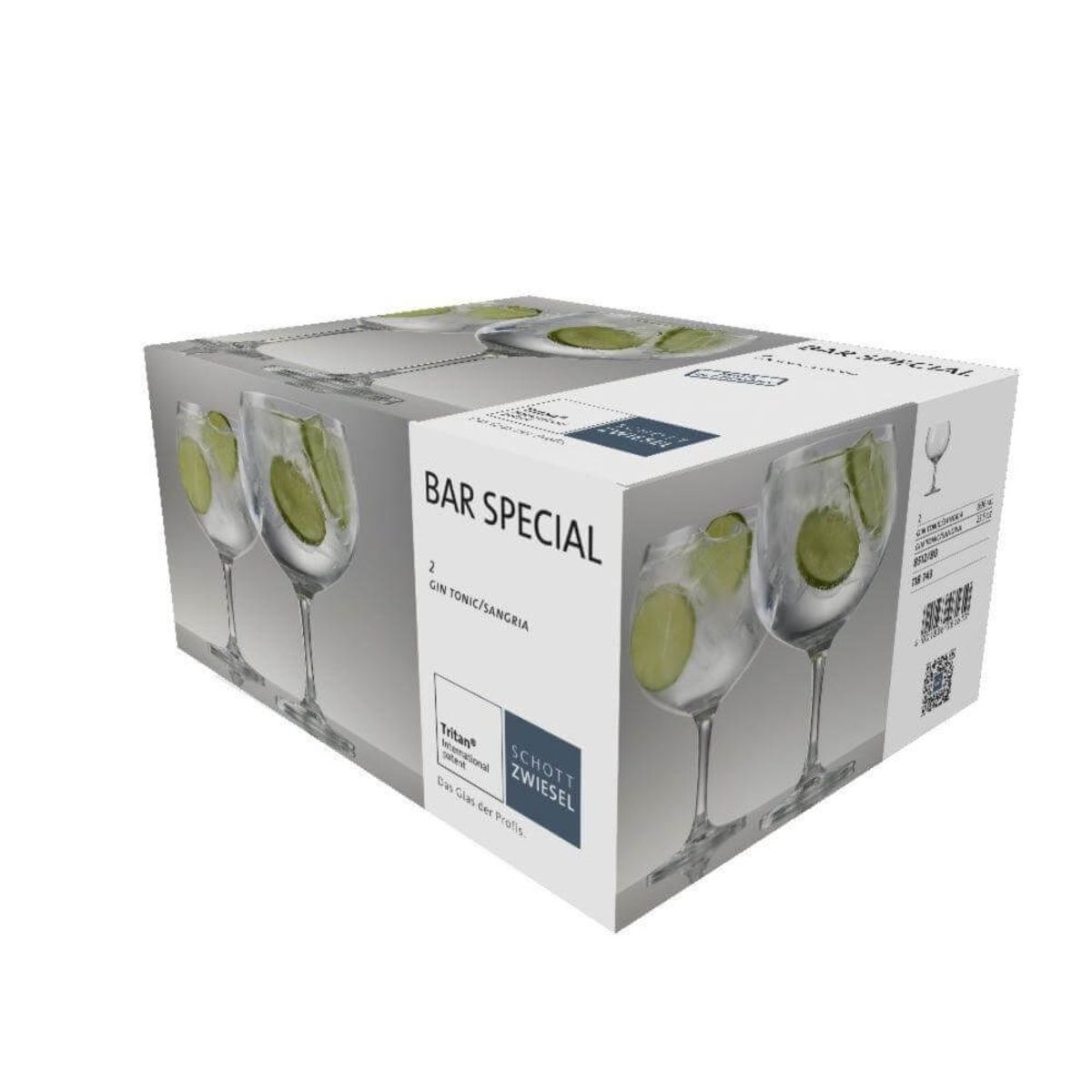 SCHOTT ZWIESEL - Set 6 Copas de Cristal Gin Tonic Bar 710ml Schott Zwiesel.