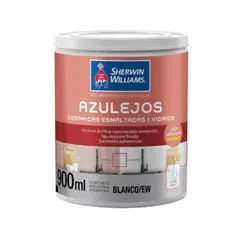 SHERWIN WILLIAMS - Esmalte para azulejo 1 galón Blanco
