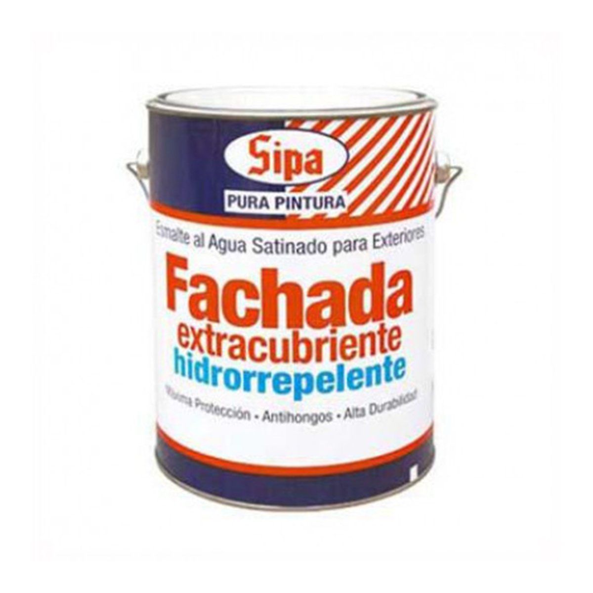 SIPA - Esmalte al agua Fachada Hidrorep 1 galón Blanco Sipa Mimbral