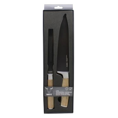 Imagen 2 del producto Set Cuchillo y Tenedor Premium Parrilla -