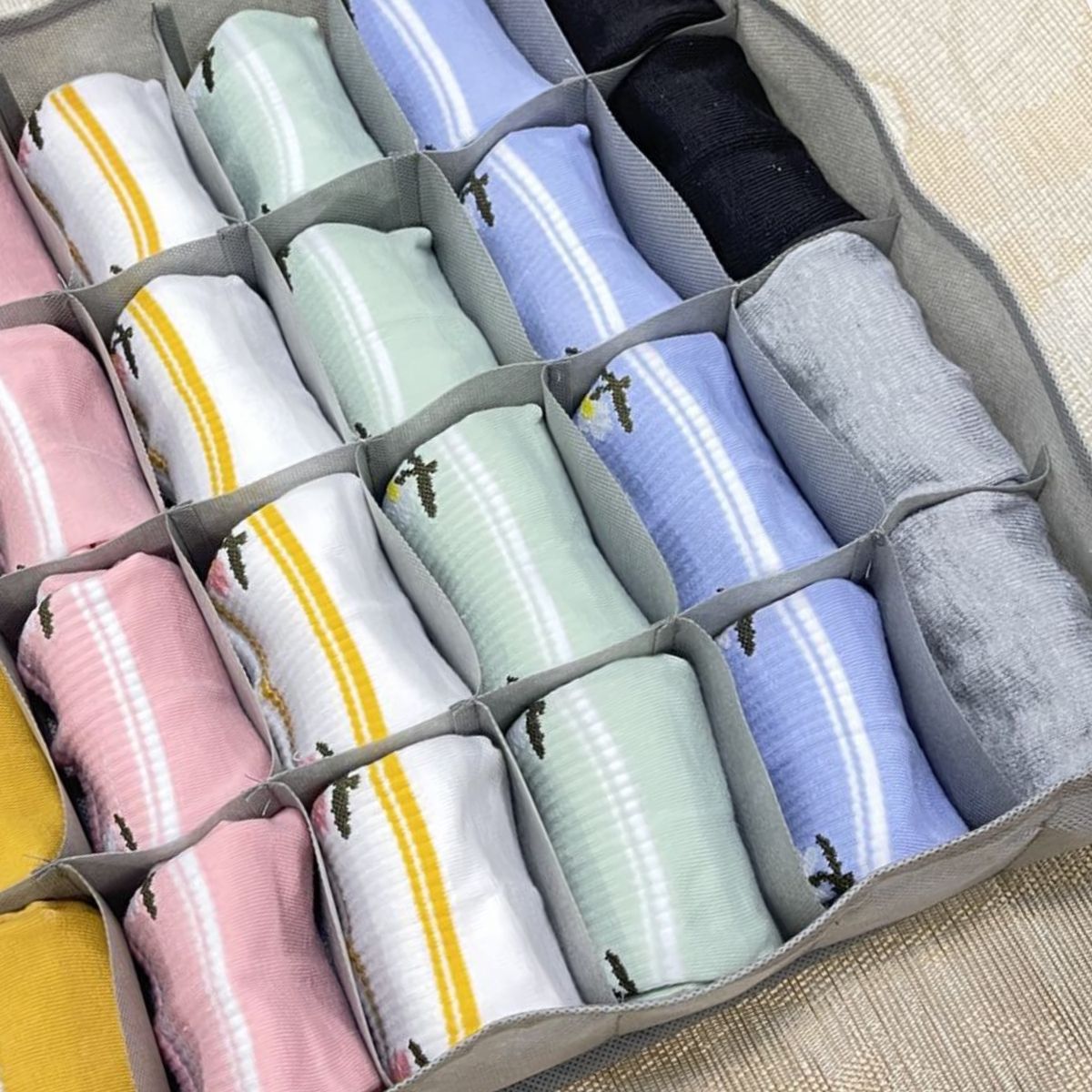 SANTU HOME & DECO - Organizador Cajones Closet de Ropa Interior Closet Plegable