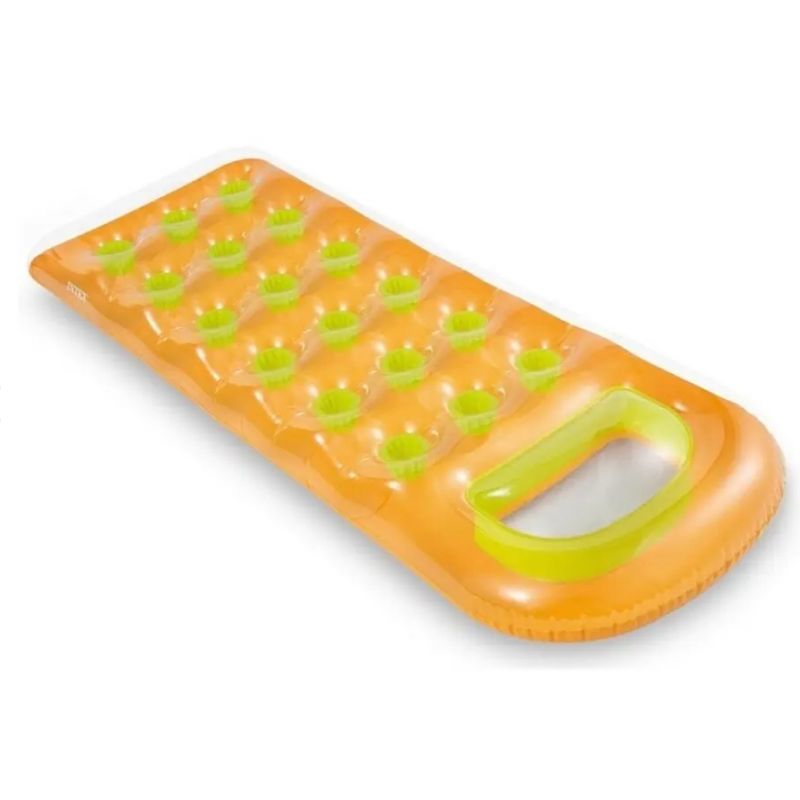 INTEX - Flotador Inflable Mat Intex Pocket Clear