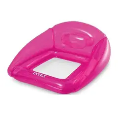 INTEX - Asiento Flotante Inflable Transparent Lounge
