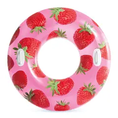 INTEX - Flotador Inflable Redondo con Sujetadores