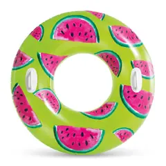 INTEX - Flotador Inflable Redondo con Sujetadores