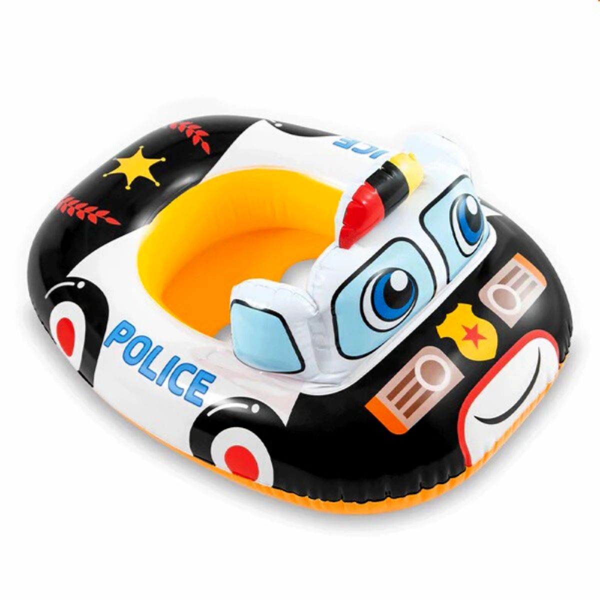 INTEX - Flotador Inflable Bebé Intex Auto de Policía