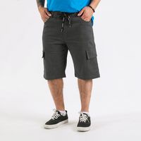 Short Canvas Cargo Sixpo Gris