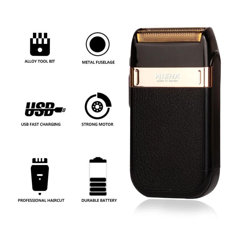 GENERICO - Afeitadora Recargable Usb Portatil Shaver Inalambrica