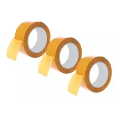 GENERICO - Pack X3 Cinta Embalaje Cinta Scoch Para Embalar 150m Huincha