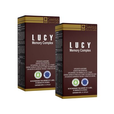 Imagen 2 del producto Pack 2 Suplemento Alimenticio para Memoria y Enfoque