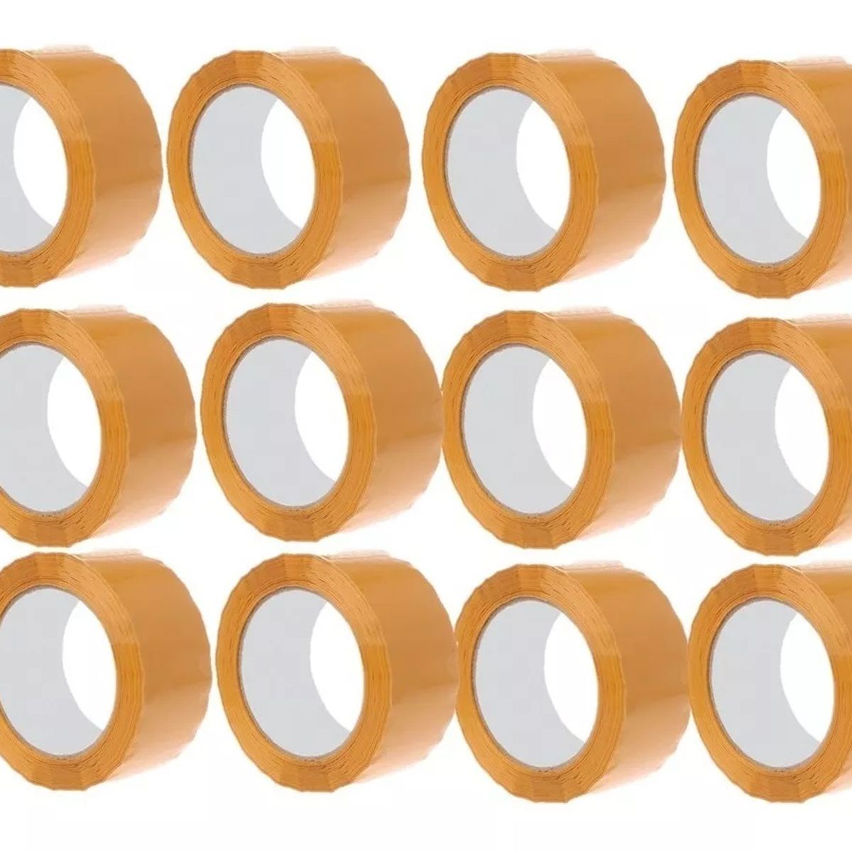 GENERICO - Pack X12 Cinta Embalaje Cinta Scoch Para Embalar 150m Huincha