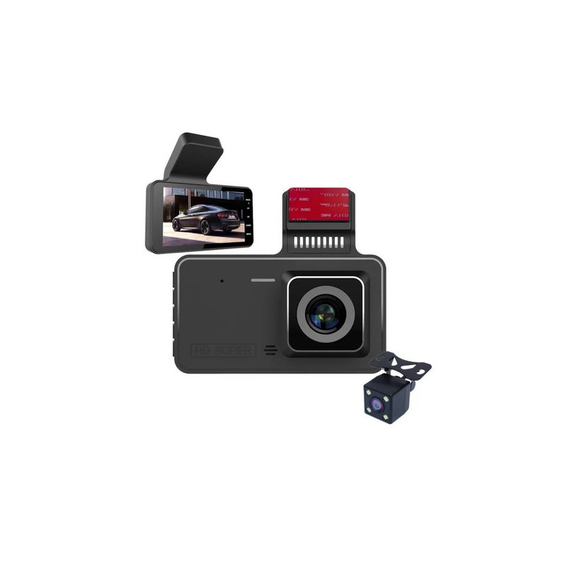 GENERICO - Cámara De Auto Frontal Seguridad Camara Retroceso Nocturna Full HD