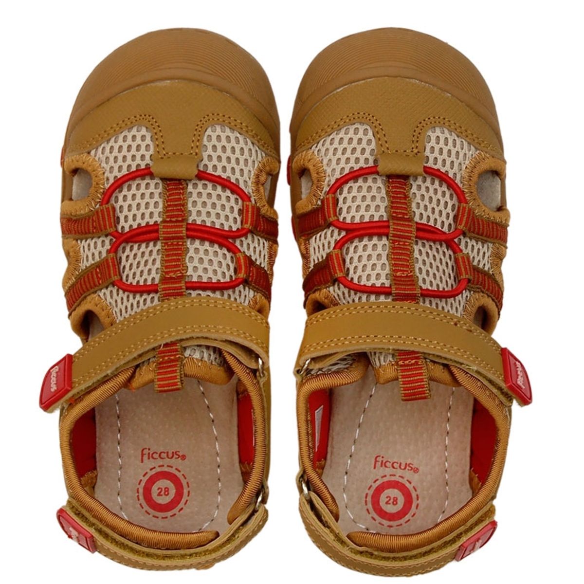 FICCUS - Sandalia Kids Niño S24 Café