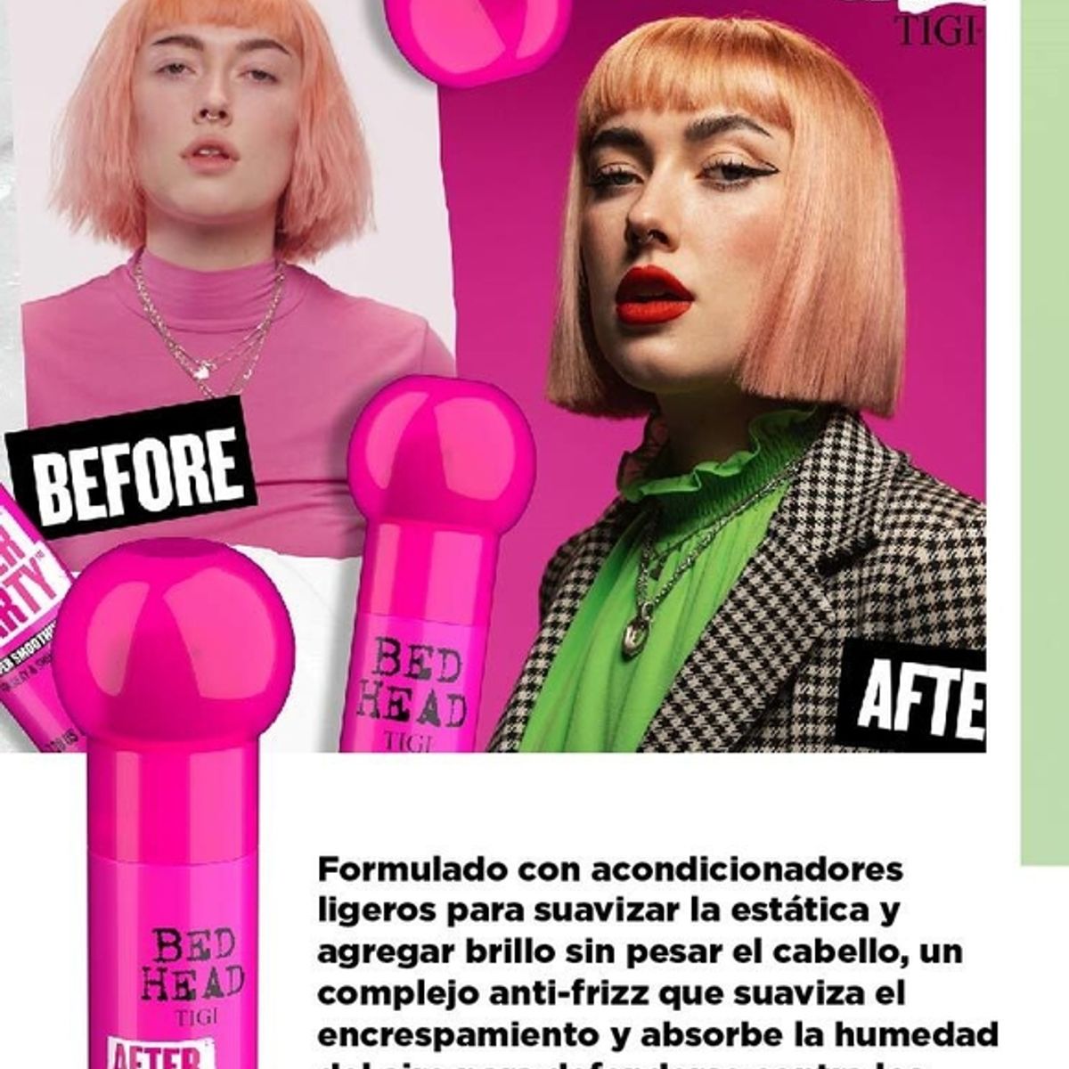TIGI - AFTER PARTY ANTI FRIZZ TIGI 100ML.