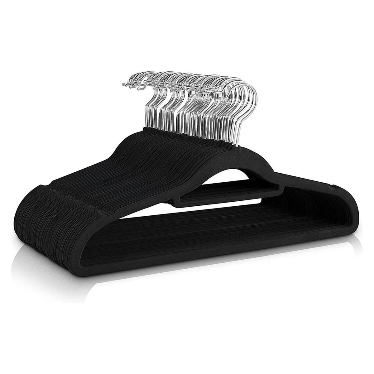CASATUA - Colgadores De Ropa Casatua Set 50 Terciopelo Antideslizante