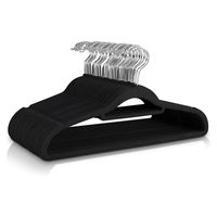 Colgadores De Ropa Set 50 Terciopelo Antideslizante
