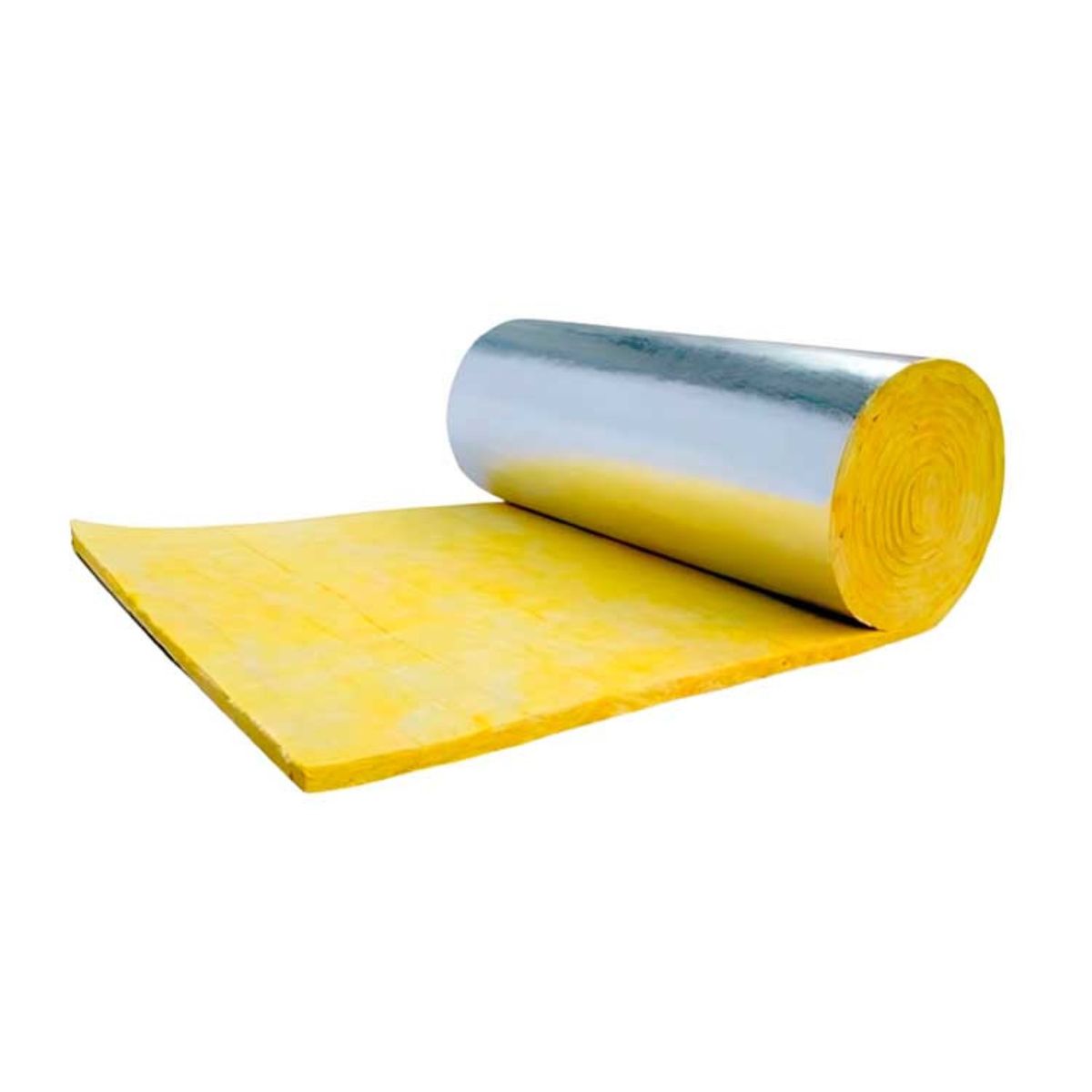 LUMAX - Rollo Lana de Vidrio Foil Aluminio 30mm Rinde 18mts2