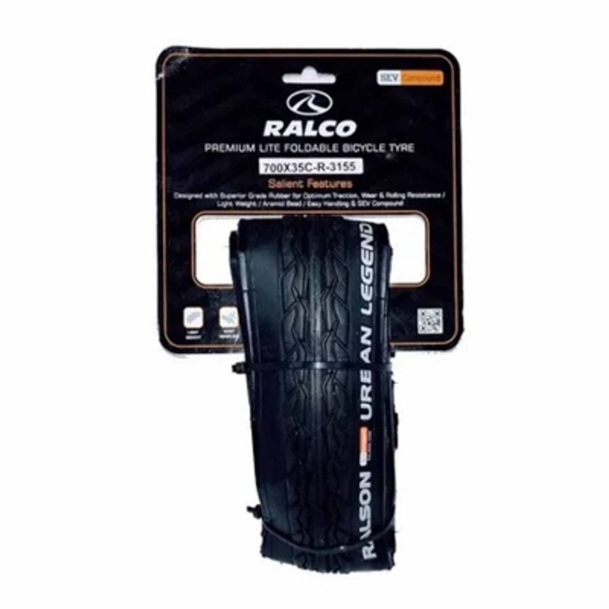 GENERICO - Ralco Urban Legend Star 700 X 35c Gravel Cx Kevlar