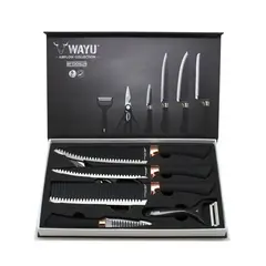 WAYU - Set Cuchillos Rolling Tijeras y Pelador Collección Airflow -