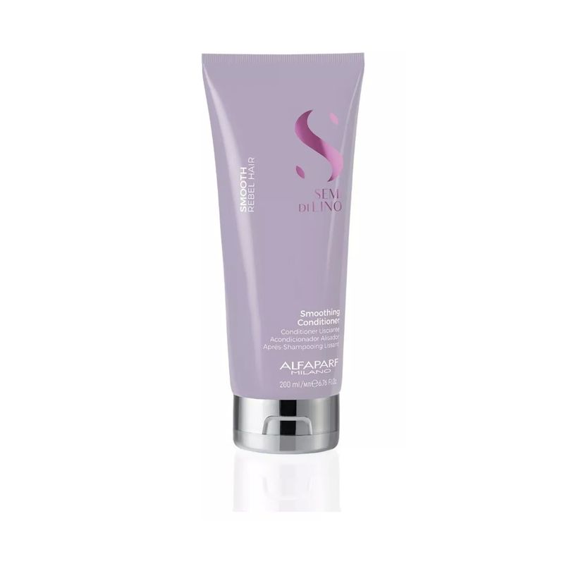 ALFAPARF MILANO - Acondicionador para cabellos rebeldes Smooth 200 ML.