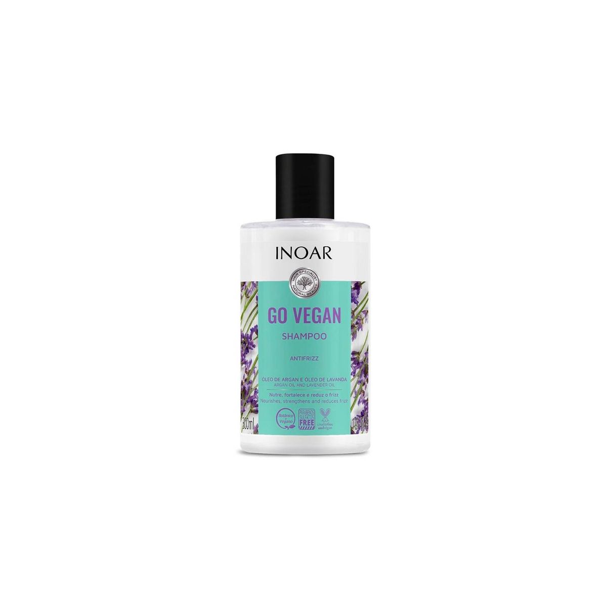 INOAR - Go Vegan Shampoo antifrizz Inoar 300ml.