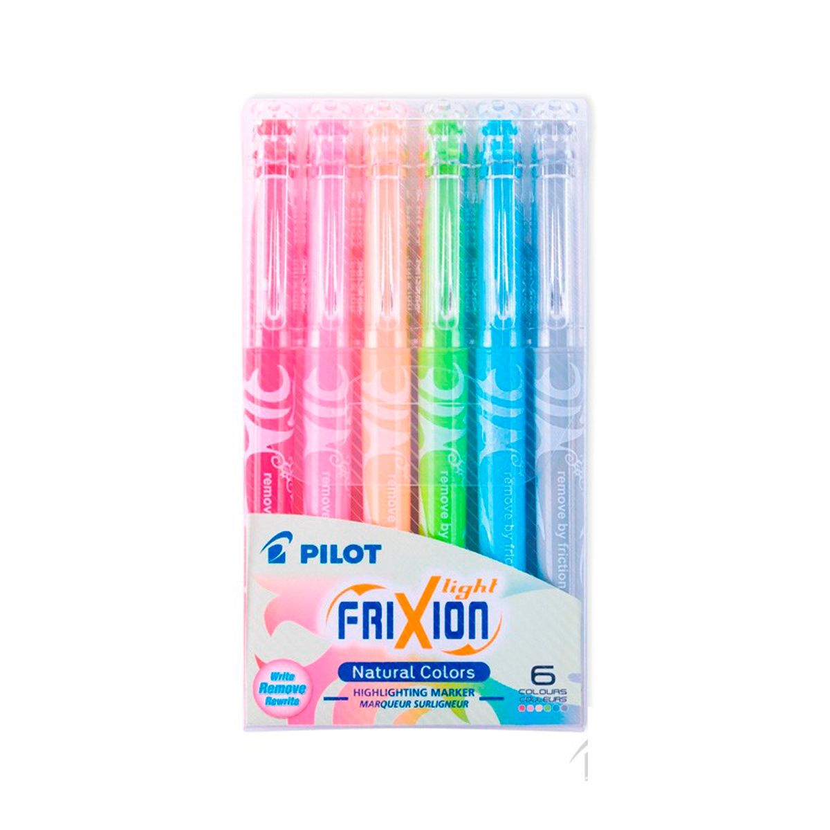 PILOT - Destacador Frixion Light Natural 6 Unidades Pilot