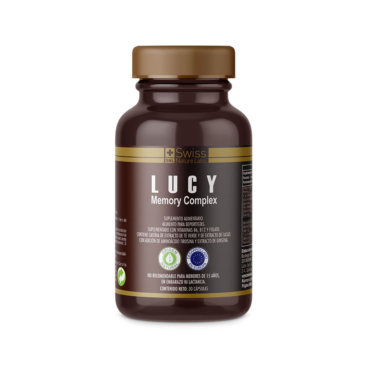 LUCY MEMORY - Suplemento Alimenticio Lucy Memory para Memoria y Claridad Mental
