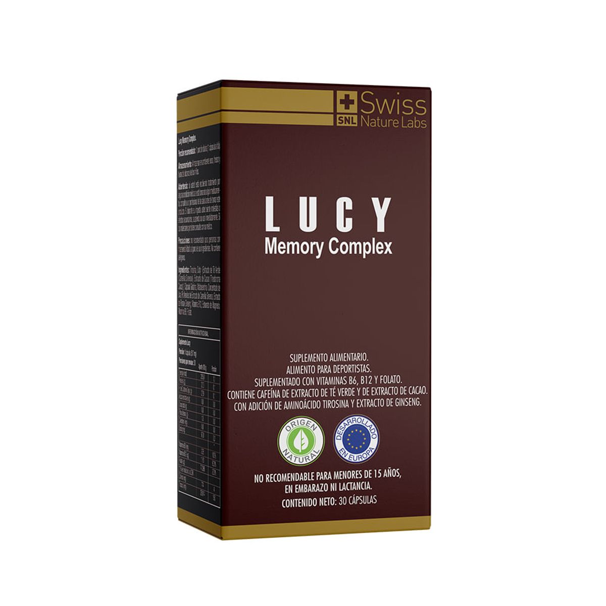 LUCY MEMORY - Suplemento Alimenticio Lucy Memory para Memoria y Claridad Mental
