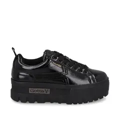 GOTTA - Zapatilla Mujer Negra Plataforma 23243