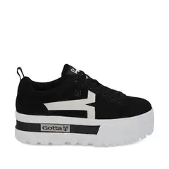 GOTTA - Zapatilla Plataforma Negra Mujer 2324301
