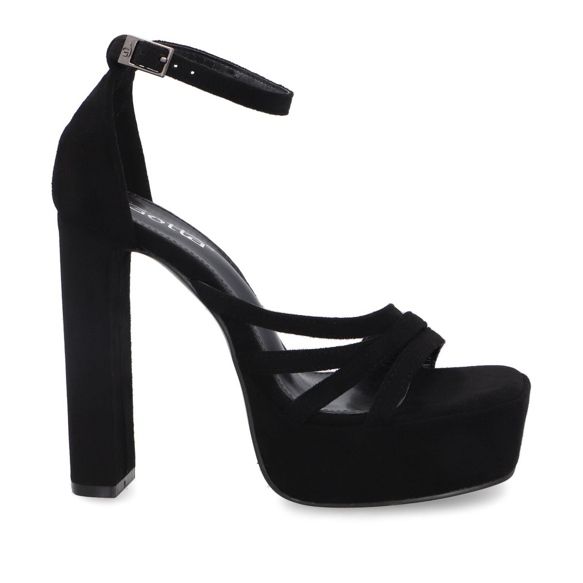 GOTTA - Sandalia Mujer Taco Negra  35102