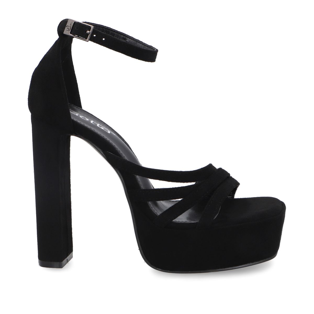 GOTTA - Sandalia Mujer Taco Negra  35102