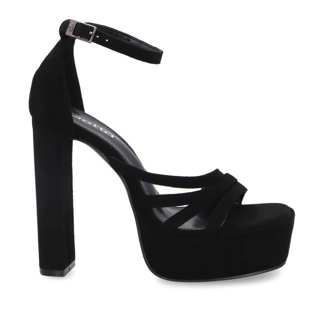 GOTTA - Sandalia Mujer Taco Negra  35102