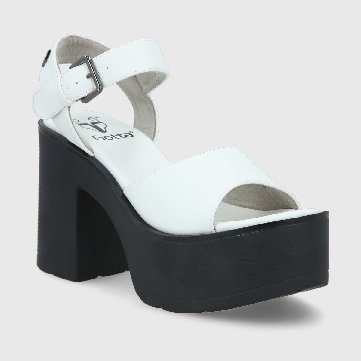 GOTTA - Sandalia Mujer Blanca 15802