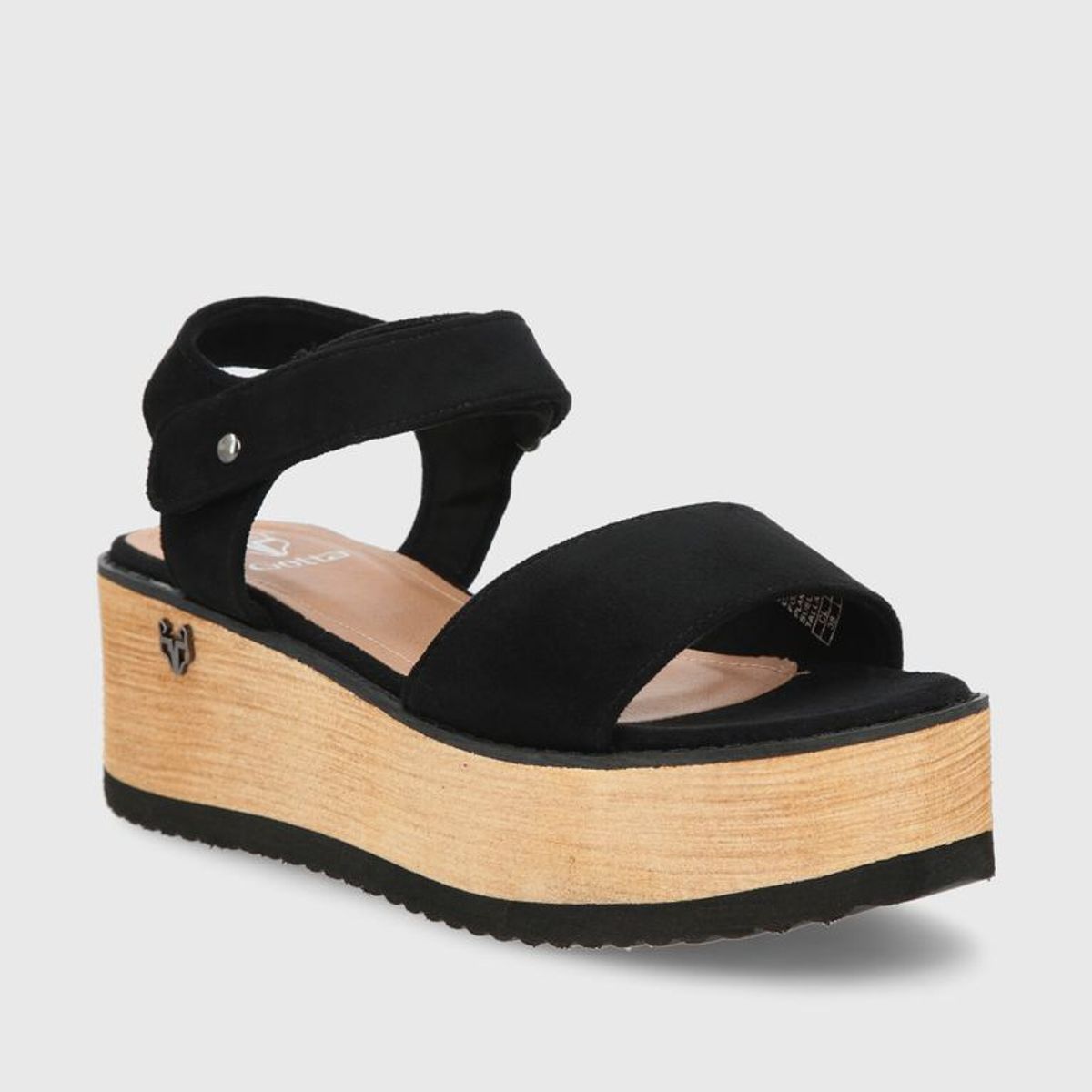 GOTTA - Sandalia Negra Mujer 15616