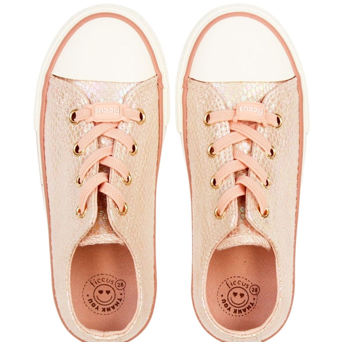 FICCUS - Zapatilla Kids Niña S24 Coral