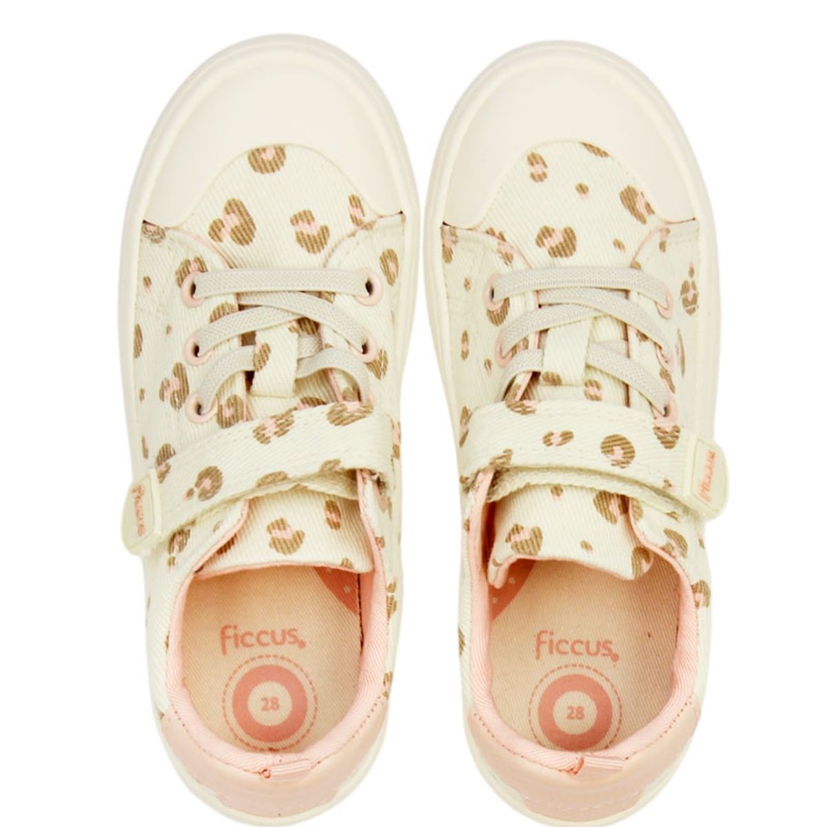 FICCUS - Zapatilla Kids Niña S24 Beige