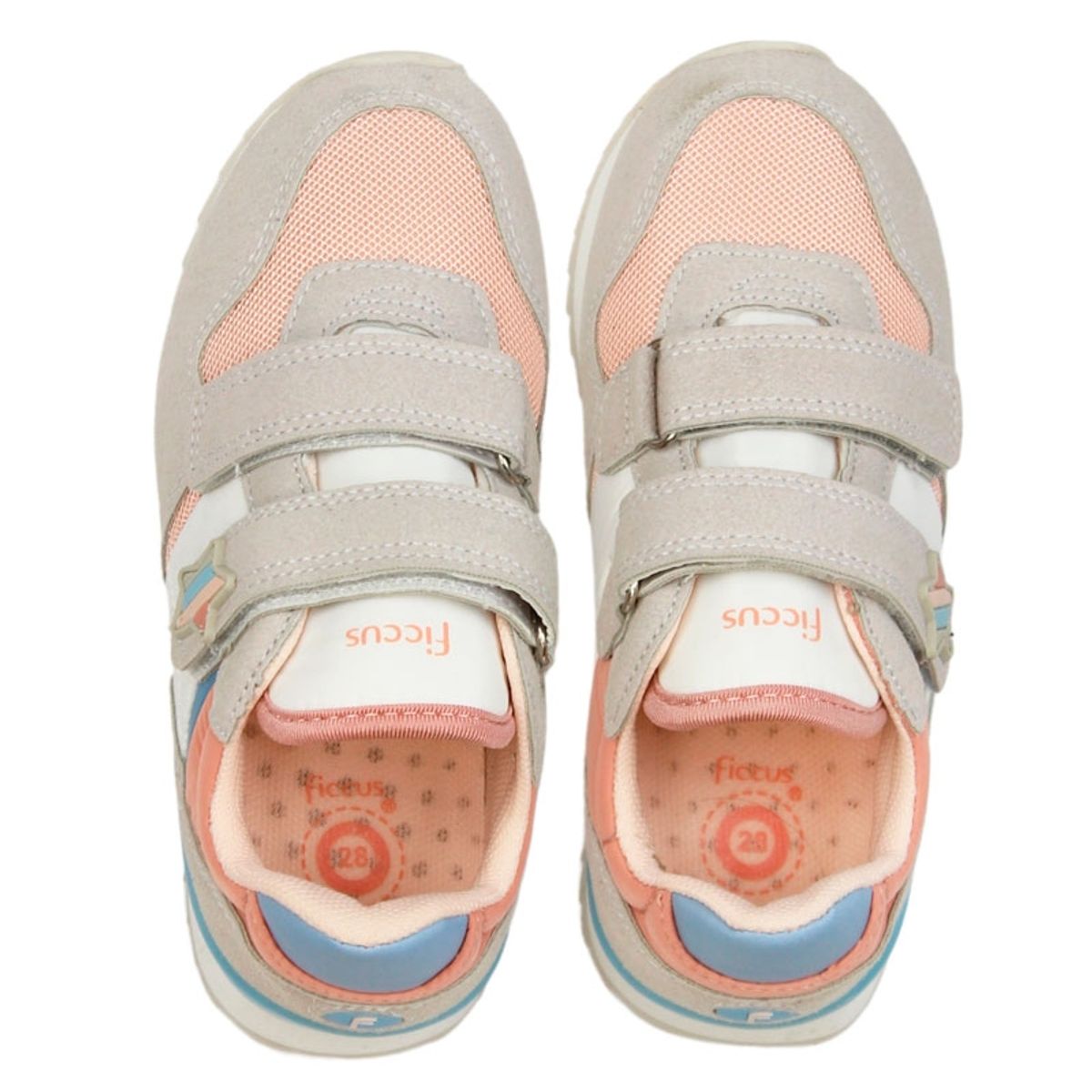 FICCUS - Zapatilla Sport Kids Niña S24 Coral