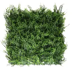 SIGNET - Adorno Jardín Vertical Helecho 50x50cm Verde